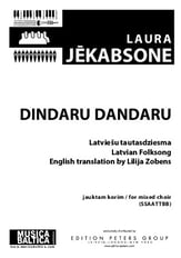 Dindaru Dandaru SSAATTBB choral sheet music cover